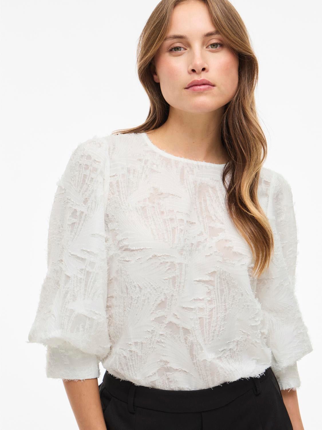 VITATE Top - Cloud Dancer - VERO MODA & VILA Bergvik